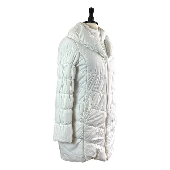 A. Byer Women’s Puffer Long Winter Coat Collar Bright White Women’s Size XL - Picture 2 of 15